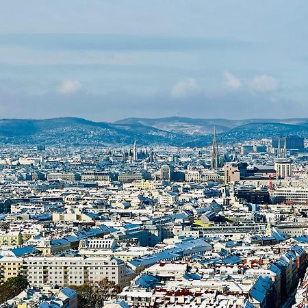 Triiiple Level 31 - Sonnenwohnen Apartment Mit Fantastischem Ausblick Und Parkplatz Βιέννη Εξωτερικό φωτογραφία