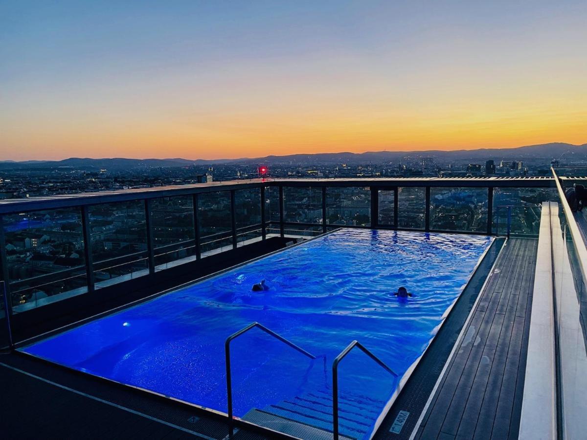 Triiiple Level 31 - Sonnenwohnen Apartment Mit Fantastischem Ausblick Und Parkplatz Βιέννη Εξωτερικό φωτογραφία