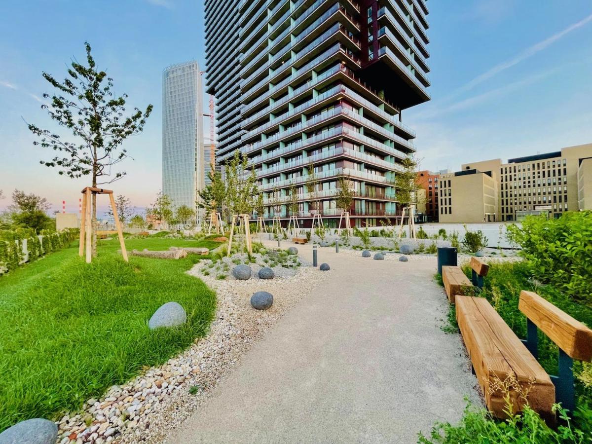 Triiiple Level 31 - Sonnenwohnen Apartment Mit Fantastischem Ausblick Und Parkplatz Βιέννη Εξωτερικό φωτογραφία