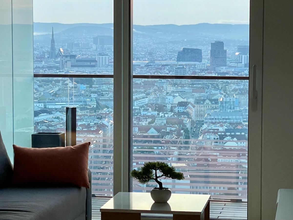 Triiiple Level 31 - Sonnenwohnen Apartment Mit Fantastischem Ausblick Und Parkplatz Βιέννη Εξωτερικό φωτογραφία